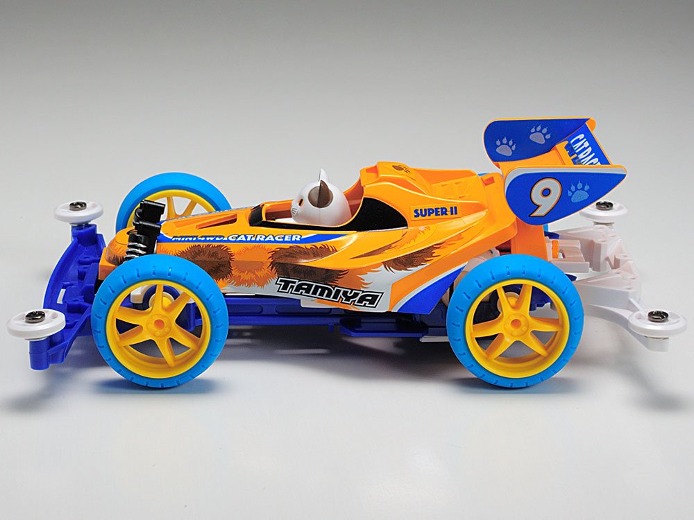 TAMIYA 18090 Mini 4Wd Cat Racer Super Ii Chassis 1/32 Scale- Japan Figure Store - #1 Bring To You The Best Japanese Goods