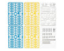 TAMIYA 69925 Ladder-Chain Blue/ Yellow & Sprocket White Set- Japan Figure Store - #1 Bring To You The Best Japanese Goods