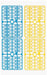 TAMIYA 69925 Ladder-Chain Blue/ Yellow & Sprocket White Set- Japan Figure Store - #1 Bring To You The Best Japanese Goods