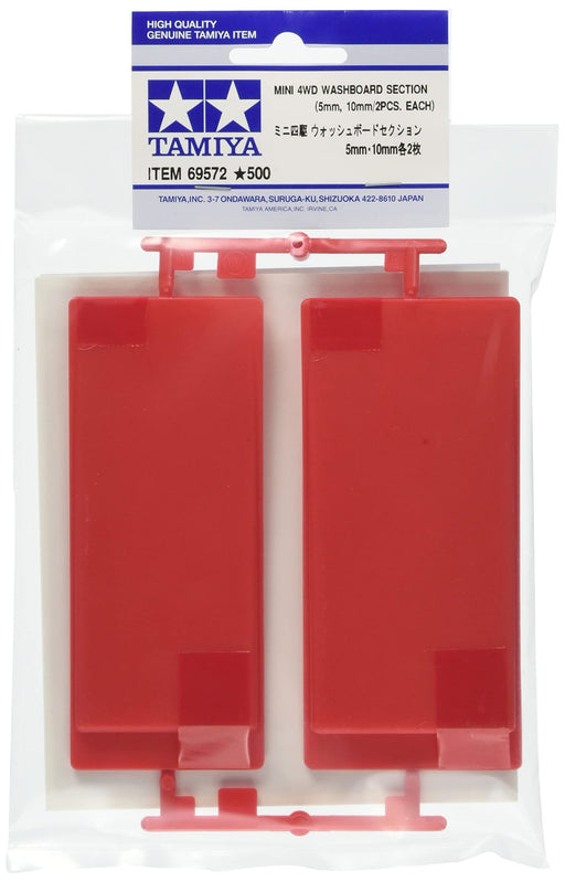 TAMIYA 69572 Mini 4Wd Washboard Section 5Mm/10Mm 2Pcs Each- Japan Figure Store - #1 Bring To You The Best Japanese Goods