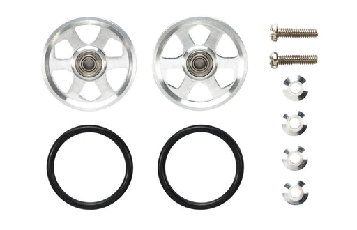 TAMIYA 95421 Mini 4Wd Aluminum Ball-Race Rollers 6 Spokes- Japan Figure Store - #1 Bring To You The Best Japanese Goods