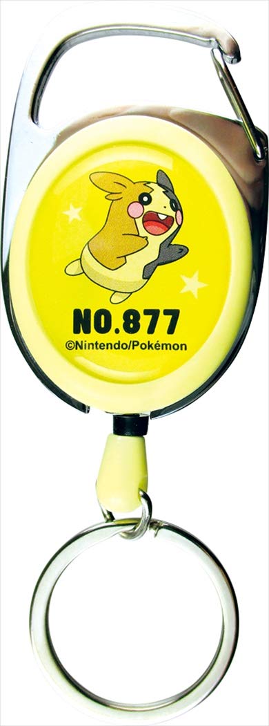POKEMON CENTER ORIGINAL Reel Keychain Morpeko- Japan Figure Store - #1 Bring To You The Best Japanese Goods