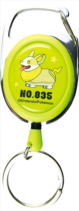 POKEMON CENTER ORIGINAL Reel Keychain Yamper- Japan Figure Store - #1 Bring To You The Best Japanese Goods