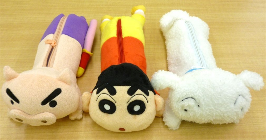 T'S FACTORY Crayon Shin-Chan Plush Pen Pouch Buriburizaemon- Japan Figure Store - #1 Bring To You The Best Japanese Goods