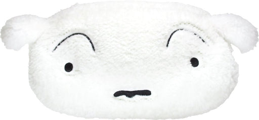 Teas Factory Plush Face Pen Pouch White Crayon Shin-Chan Ks-5523248Si- Japan Figure Store - #1 Bring To You The Best Japanese Goods