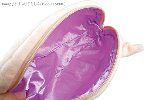 Teas Factory Plush Face Pen Pouch White Crayon Shin-Chan Ks-5523248Si- Japan Figure Store - #1 Bring To You The Best Japanese Goods