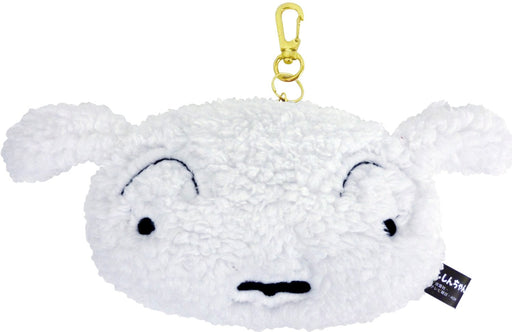 T'S FACTORY Crayon Shin-Chan Plush Pass Case Shiro- Japan Figure Store - #1 Bring To You The Best Japanese Goods