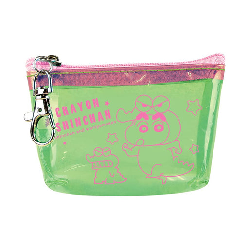 TS Factory Crayon Shin-Chan Chocotto Triangle Clear Pouch Chocobi H6 X W9.5 X D3Cm Ks-5533964Cb- Japan Figure Store - #1 Bring To You The Best Japanese Goods