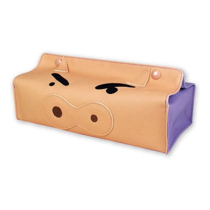 TS Factory Crayon Shin-Chan Do-Up Tissue Cover Buriburizaemon H11.5 X W24.5 X D13.5Cm Ks-5542489Bu- Japan Figure Store - #1 Bring To You The Best Japanese Goods