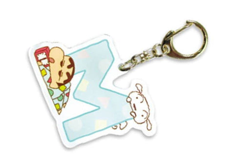 T'S Factory Initial Acrylic Key Chain Crayon Shin-Chan Pajama M- Japan Figure Store - #1 Bring To You The Best Japanese Goods