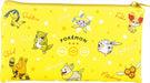 POKEMON CENTER ORIGINAL Multipurpose Flat Pouch Yellow- Japan Figure Store - #1 Bring To You The Best Japanese Goods