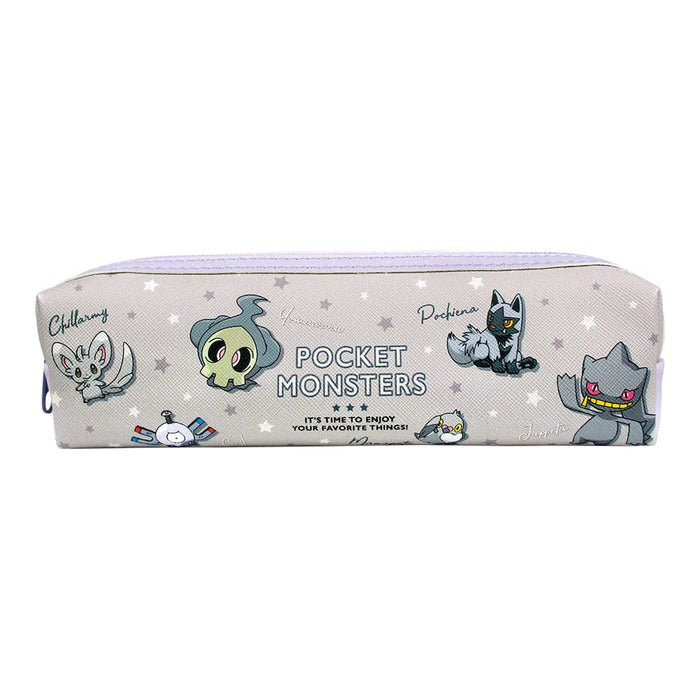 TS Factory Pokemon Box Slim Pouch Colors Gray H6.5 X W21 X D5Cm Pm-5533880Gy- Japan Figure Store - #1 Bring To You The Best Japanese Goods