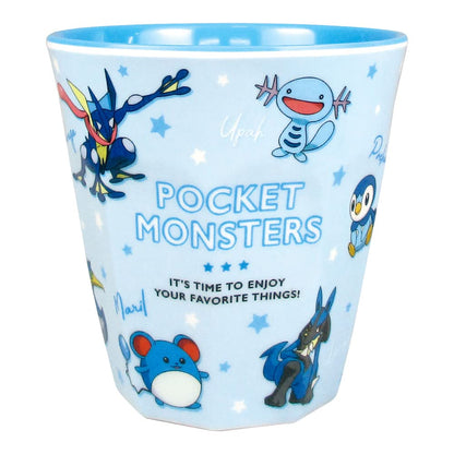 TS Factory Pokemon Melamine Cup Colors Blue H9.1 X Φ8.8Cm Pm-5525518Bl- Japan Figure Store - #1 Bring To You The Best Japanese Goods