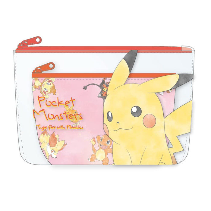 TS Factory Pokemon Pouch Set Pikachu Fire Type D5 X W20.5 X H13Cm Pm-5533789Ho- Japan Figure Store - #1 Bring To You The Best Japanese Goods