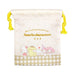 T'S Factory Sanrio Drawstring Bag Set Of 2 Sanrio Characters Flower- Japan Figure Store - #1 Bring To You The Best Japanese Goods