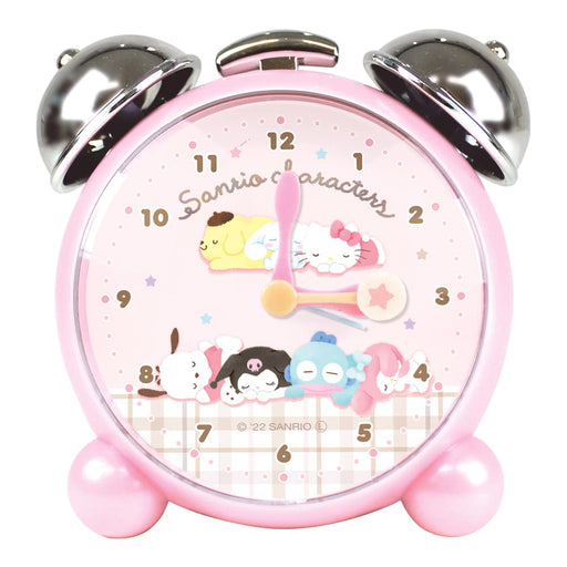T'S Factory Sanrio Alarm Twin Bell Clock Japan - Fluffy Good Night- Japan Figure Store - #1 Bring To You The Best Japanese Goods