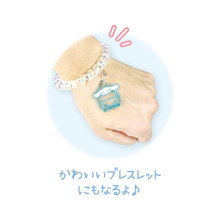 T'S Factory Sanrio Cinnamoroll Hair Tie Charm Φ6Xd1Cm Japan Sr-5537633Cr- Japan Figure Store - #1 Bring To You The Best Japanese Goods