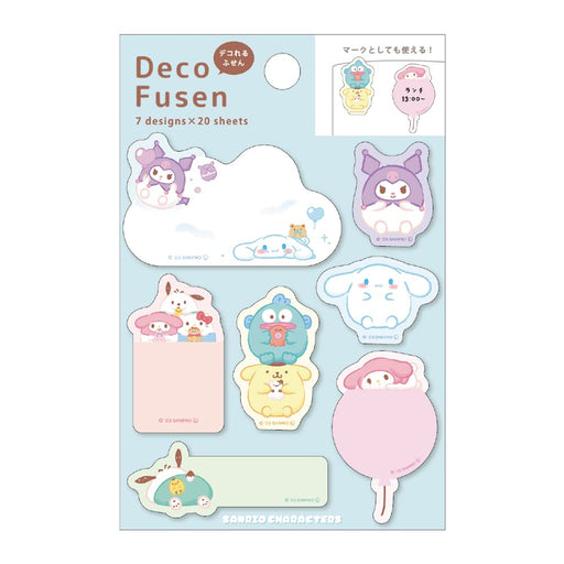 T&S Factory Sanrio Deco Sticky Notes Funyumaru Japan H11.2Xw7.4Cm Sr-5543197Fn- Japan Figure Store - #1 Bring To You The Best Japanese Goods