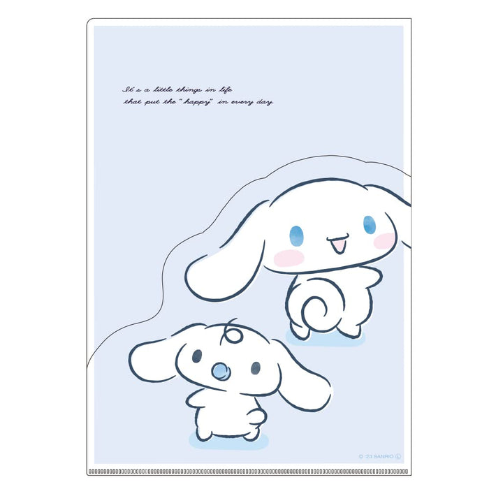 T&S Factory Japan Sanrio Cinnamoroll Die-Cut Pocket File H31Xw22Cm Sr-5543237Nc- Japan Figure Store - #1 Bring To You The Best Japanese Goods