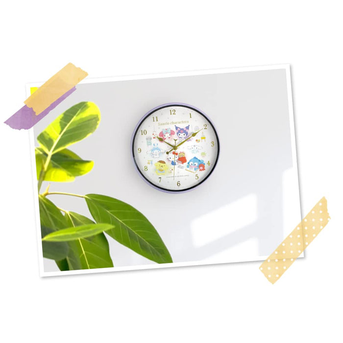 T'S Factory Sanrio Wall Clock Sanrio Characters Happiness My Room- Japan Figure Store - #1 Bring To You The Best Japanese Goods