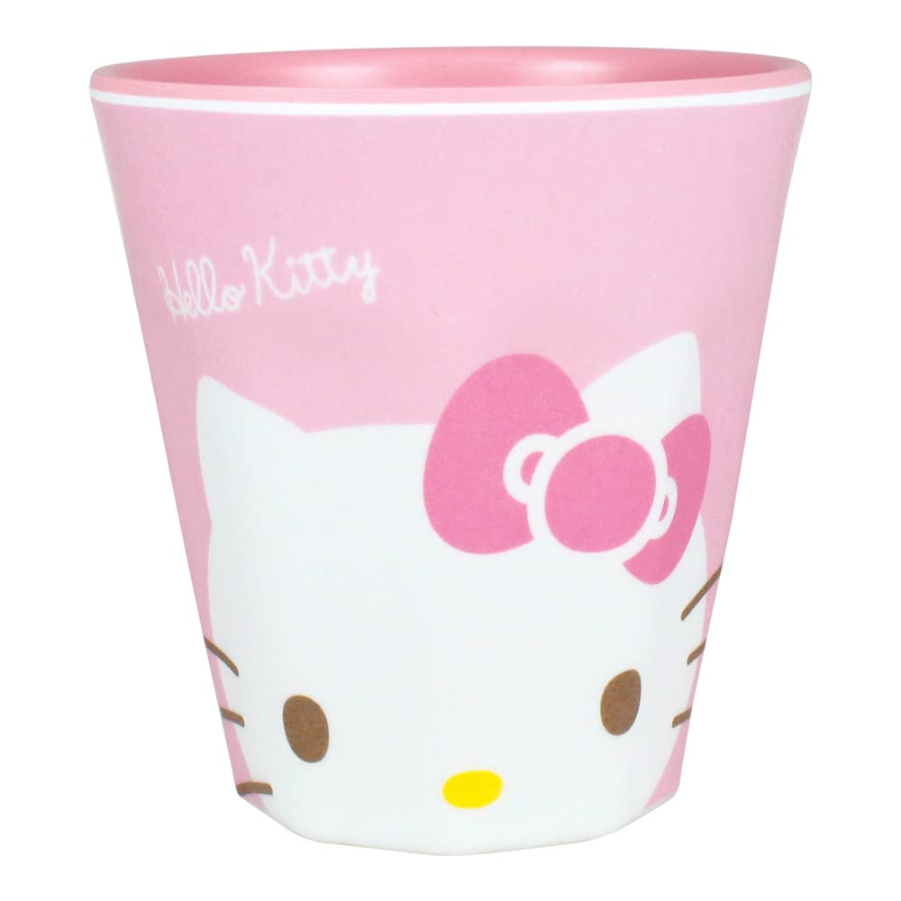 T'S Factory Hello Kitty Matte Melamine Cup 9.1X8.8Cm Japan Sr-5525545Kt- Japan Figure Store - #1 Bring To You The Best Japanese Goods
