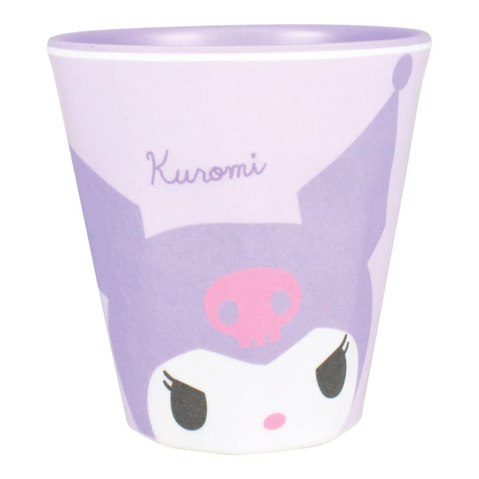 T'S Factory Sanrio Matte Melamine Cup Kuromi Japan H9.1Xφ8.8Cm Sr-5525544Ku- Japan Figure Store - #1 Bring To You The Best Japanese Goods