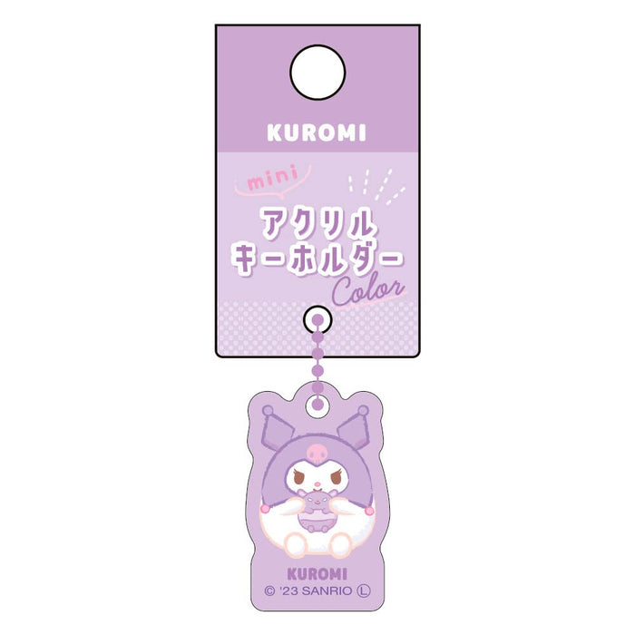 T&S Factory Sanrio Kuromi Mini Acrylic Keychain Japan Funyumaru H3.4Xw2.1Xd0.3Cm Sr-5541647Ku- Japan Figure Store - #1 Bring To You The Best Japanese Goods