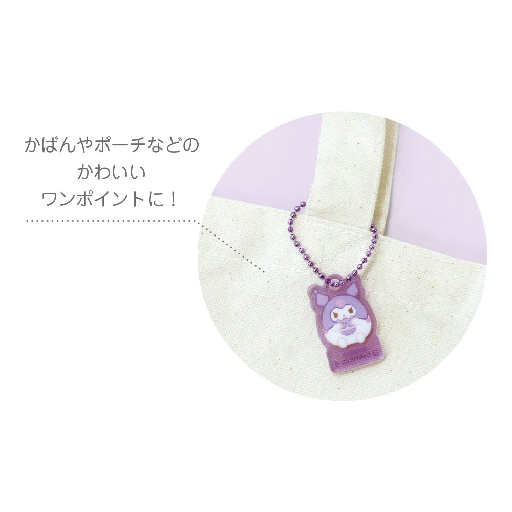 T&S Factory Sanrio Kuromi Mini Acrylic Keychain Japan Funyumaru H3.4Xw2.1Xd0.3Cm Sr-5541647Ku- Japan Figure Store - #1 Bring To You The Best Japanese Goods