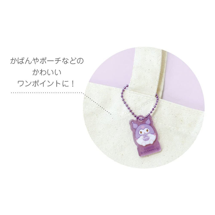 T&S Factory Sanrio Kuromi Mini Acrylic Keychain Japan Funyumaru H3.4Xw2.1Xd0.3Cm Sr-5541647Ku- Japan Figure Store - #1 Bring To You The Best Japanese Goods
