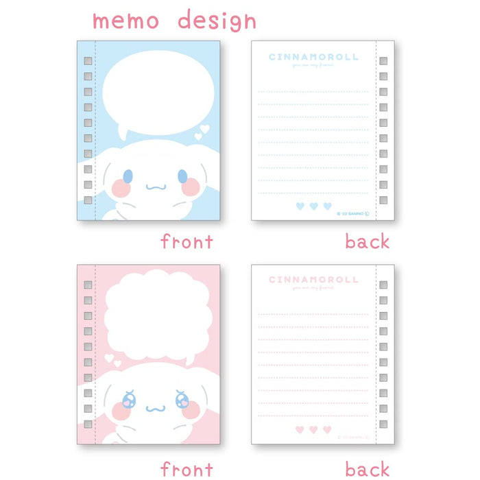 T'S Factory Sanrio Transform Mini Ring Memo Japan Window Cinnamoroll H10.3Xw8.2Xd1.5Cm Sr-5543083Cr- Japan Figure Store - #1 Bring To You The Best Japanese Goods
