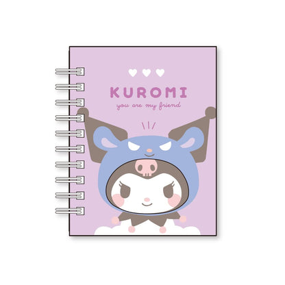 T'S Factory Sanrio Transform Mini Ring Memo Japan Window Kuromi H10.3Xw8.2Xd1.5Cm Sr-5543082Ku- Japan Figure Store - #1 Bring To You The Best Japanese Goods