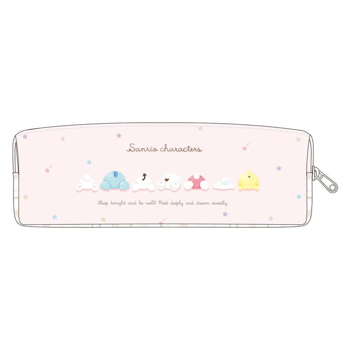 T'S Factory Sanrio W Zipper Slim Pen Pouch Sanrio Characters Sleeping- Japan Figure Store - #1 Bring To You The Best Japanese Goods