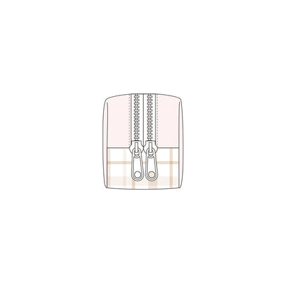 T'S Factory Sanrio W Zipper Slim Pen Pouch Sanrio Characters Sleeping- Japan Figure Store - #1 Bring To You The Best Japanese Goods