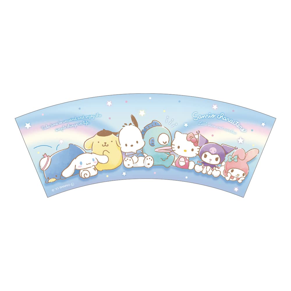 T&S Factory Sanrio Water Cup Twinkle Rainbow Japan H10.5 X Φ8.7Cm Sr-5526520Kr- Japan Figure Store - #1 Bring To You The Best Japanese Goods