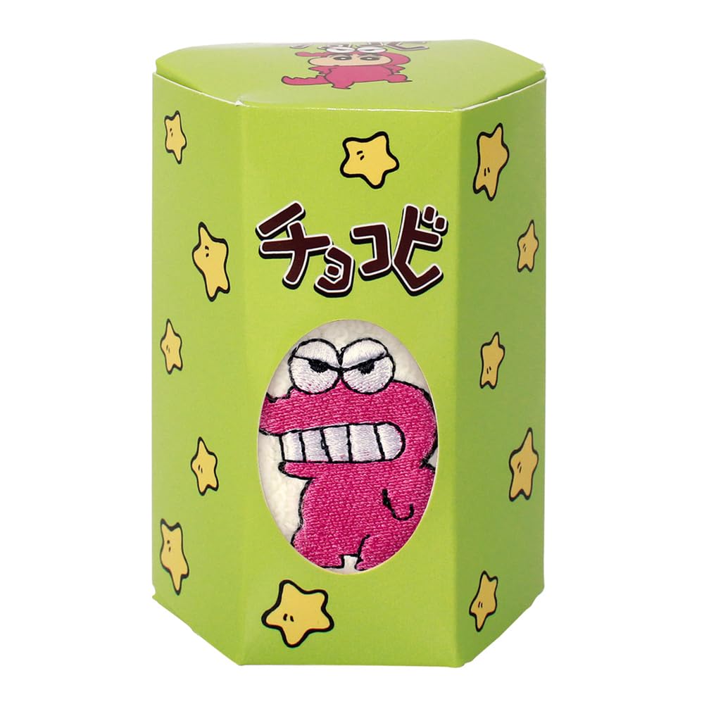 T's Factory Crayon Shin-Chan Chocolate Towel Green H25XW25cm KS-5538245Gr- Japan Figure Store - #1 Bring To You The Best Japanese Goods