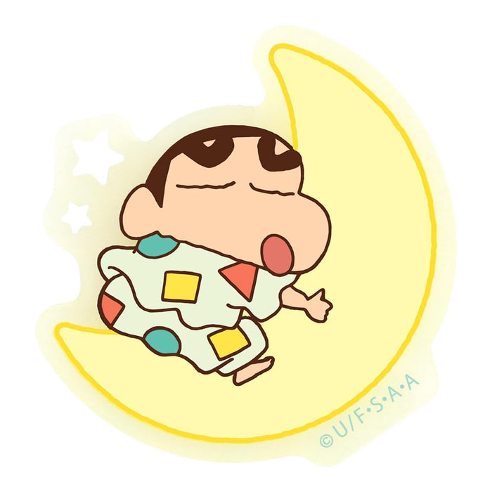 Tees Factory Crayon Shin-Chan Luminous Sticker Pajamas KS-5541854PJ H4.5xW5xD0.3cm- Japan Figure Store - #1 Bring To You The Best Japanese Goods