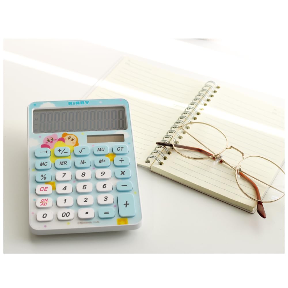 Tees Factory Kirby Calculator Adventure HK-5543318BK H150xW100xD30mm- Japan Figure Store - #1 Bring To You The Best Japanese Goods