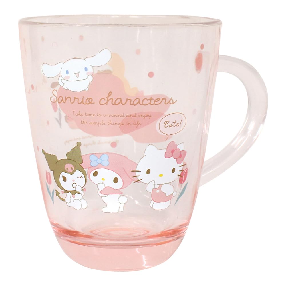Tees Factory Sanrio Acrylic Cup H103xΦ80Mm SR-5526502GT- Japan Figure Store - #1 Bring To You The Best Japanese Goods
