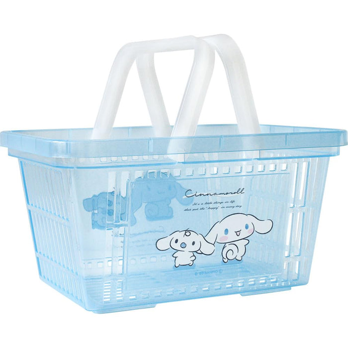 T's Factory Sanrio Clear Basket Nuance/Cinnamoroll SR-5542878NC H130xW249xD180mm- Japan Figure Store - #1 Bring To You The Best Japanese Goods