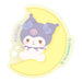 T's Factory Sanrio Kuromi Sticker H4.5xW5xD0.3cm SR-5541850Ku- Japan Figure Store - #1 Bring To You The Best Japanese Goods