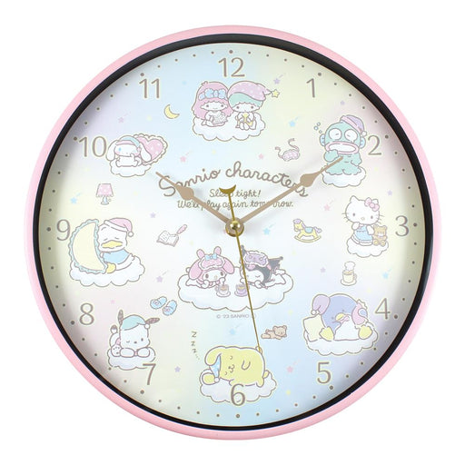 T's Factory Sanrio Luminous Wall Clock Dream SR-5520455DR- Japan Figure Store - #1 Bring To You The Best Japanese Goods