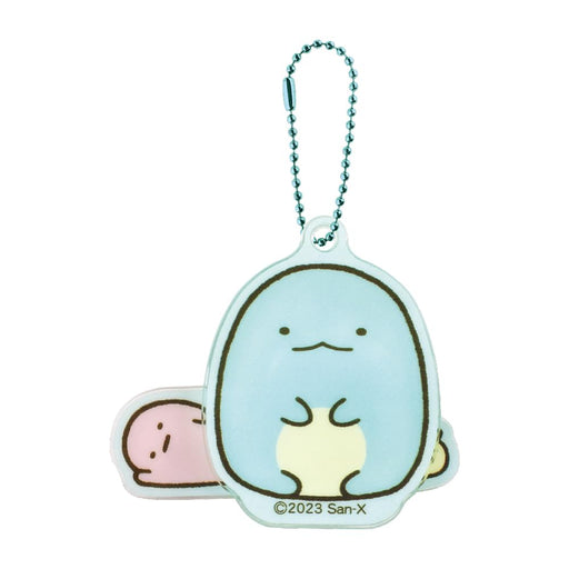 T's Factory Sumikko Gurashi Hyokkori Acrylic Keychain Lizard SG-5541589TK H5xW5.7xD0.9cm- Japan Figure Store - #1 Bring To You The Best Japanese Goods