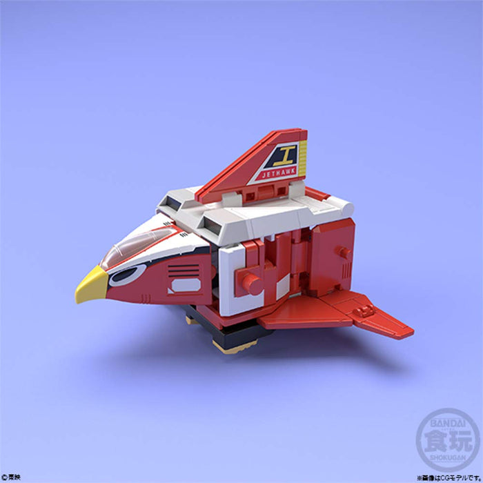 BANDAI CANDY 339830 Super Mini-Pla Tenku Gattai Jet Icarus 1 Box 5 Pcs. Set- Japan Figure Store - #1 Bring To You The Best Japanese Goods