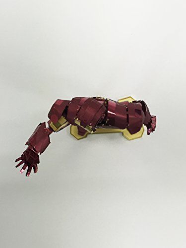 Tenyo Metallic Nano Puzzle Multi Color Marvel Iron Man Mark Iv Model Kit- Japan Figure Store - #1 Bring To You The Best Japanese Goods