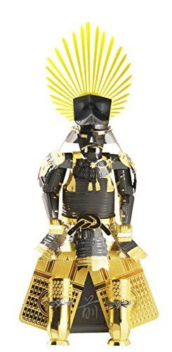 Tenyo Metallic Nano Puzzle Multi Color Yoroi Hideyoshi Toyotomi Model Kit - Japan Figure