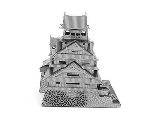 Tenyo Metallic Nano Puzzle Premium Series Kumamoto Castle Model Kit- Japan Figure Store - #1 Bring To You The Best Japanese Goods