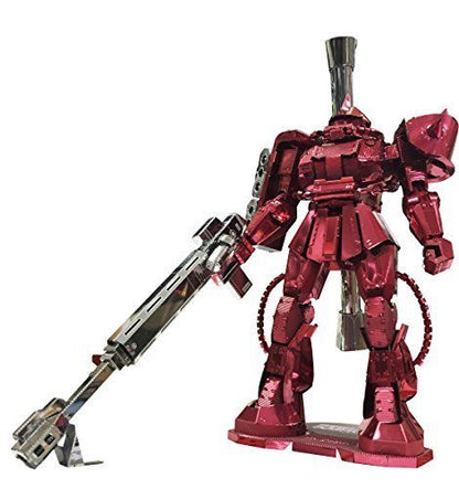 Tenyo Metallic Nano Puzzle Premium Series Ms-06s Zaku Ii Car's Custom Model Kit - Japan Figure
