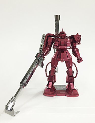 Tenyo Metallic Nano Puzzle Premium Series Ms-06s Zaku Ii Car's Custom Model Kit- Japan Figure Store - #1 Bring To You The Best Japanese Goods