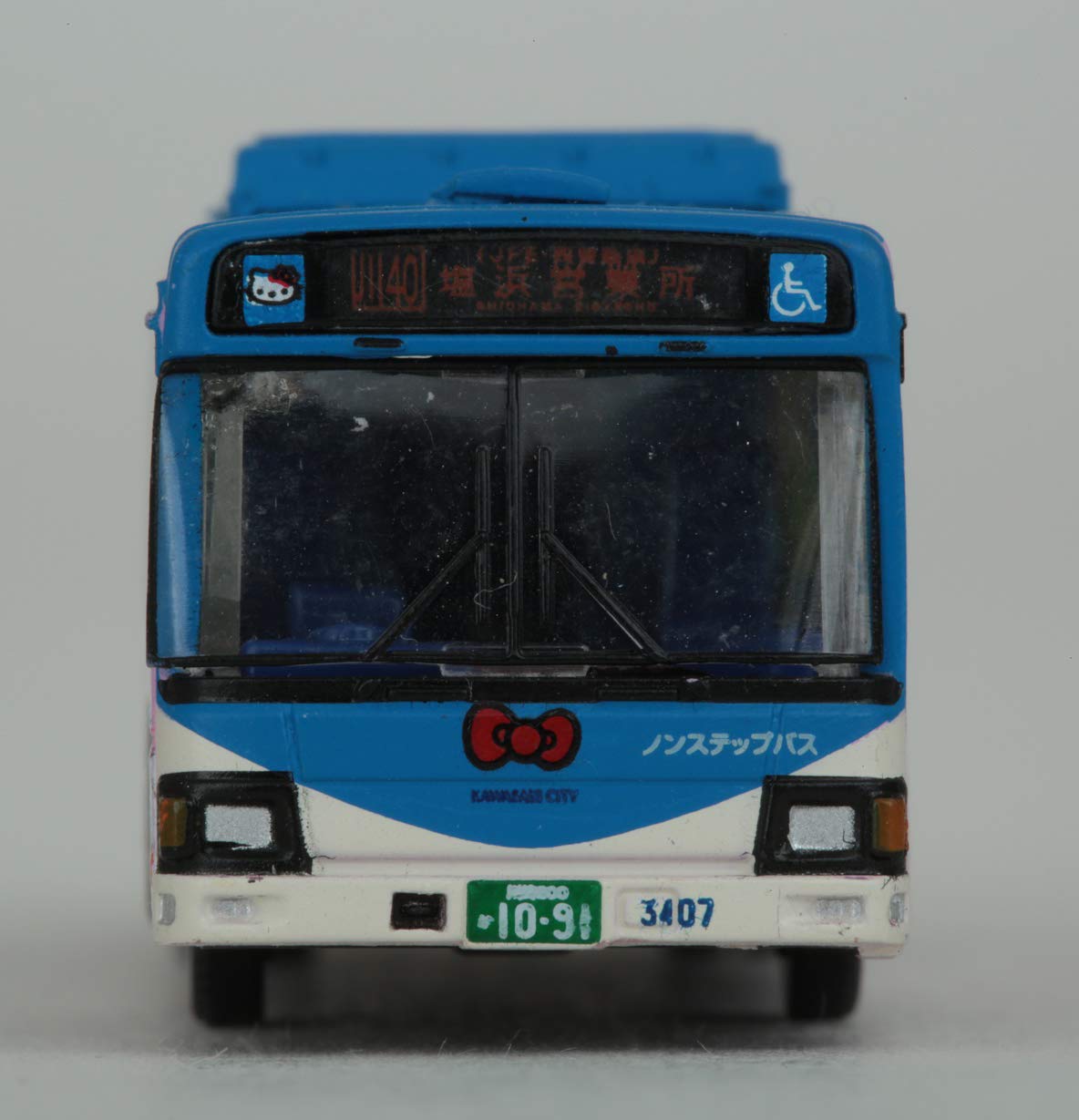 Tomytec Kawasaki Norfin X Hello Kitty Music Town Bus Collection - Limited First Order Edition- Japan Figure Store - #1 Bring To You The Best Japanese Goods