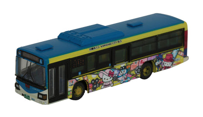 TOMYTEC Bus Collection Kawasaki Norufin X Hello Kitty Movie Town N Scale- Japan Figure Store - #1 Bring To You The Best Japanese Goods